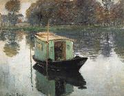 Claude Monet The Studio Boat Spain oil painting artist